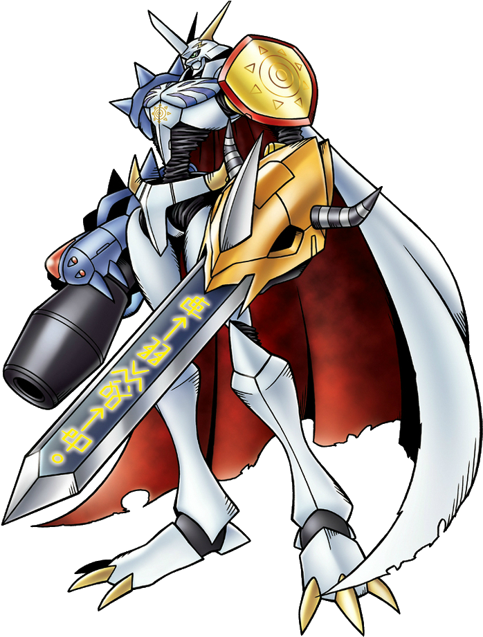 Omnimon - Omnimon X Vs Omnimon (700x929), Png Download
