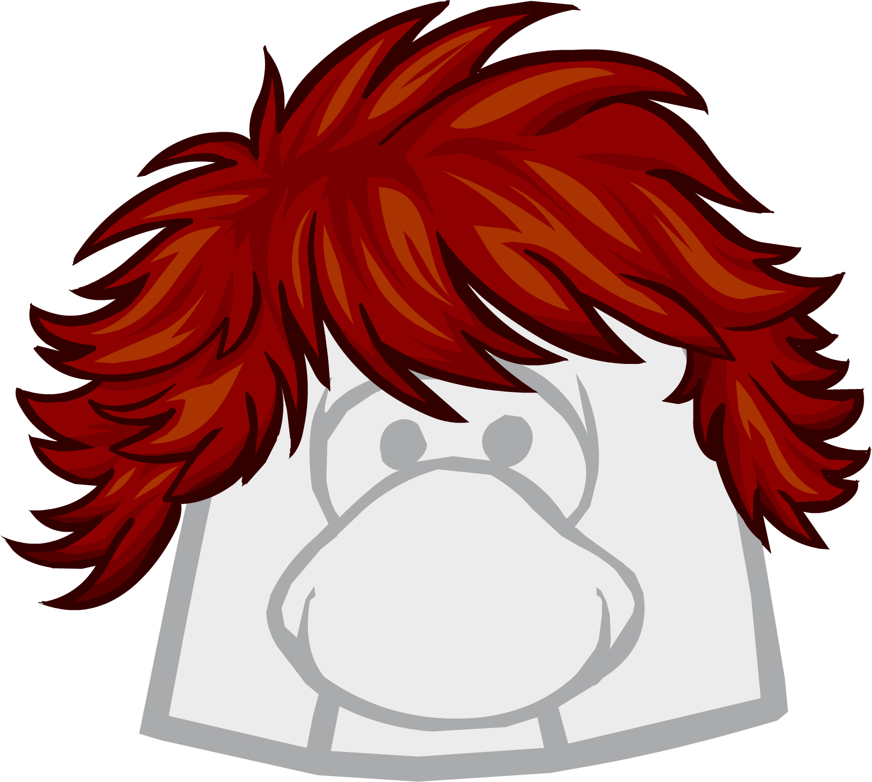 The Firey Flare Icon - Club Penguin Optic Headset (1773x1590), Png Download