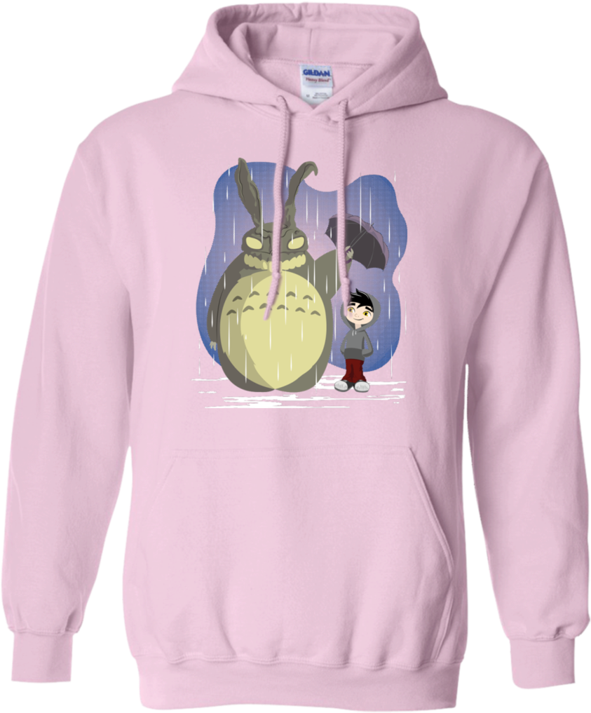 Donnie Darko Mashup Totoro Classic T Shirt & Hoodie (1024x1024), Png Download