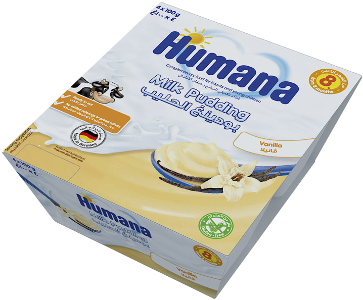 Humana Milk Pudding-vanilla - Humana Milk Pudding (800x800), Png Download