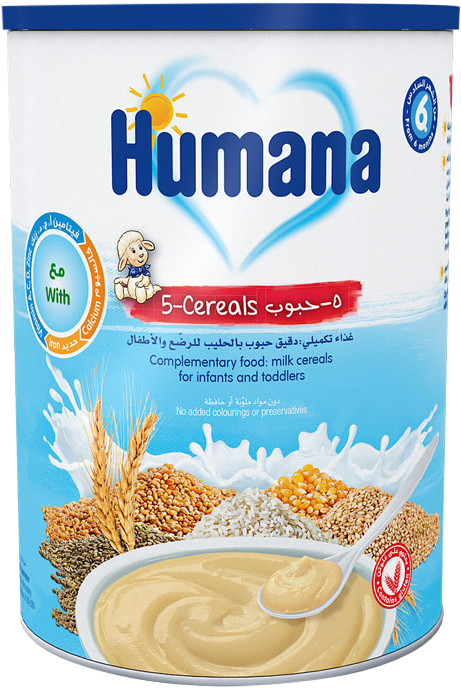 Humana Milk Cereals-5 Cereals - Humana Kimyonlu Rezene Çayı 200 Gr (800x800), Png Download
