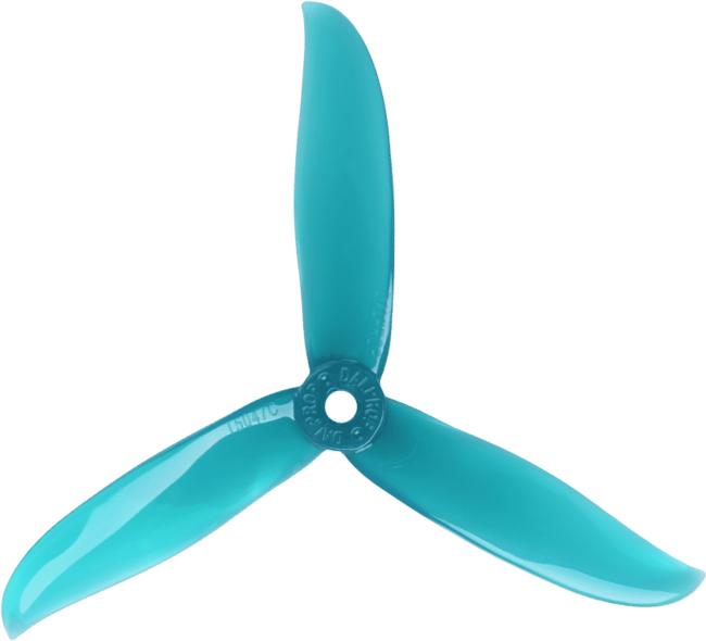 Dal Prop Cyclone Tri Blade T5047c Propellers 3 Packs - First-person View (650x590), Png Download