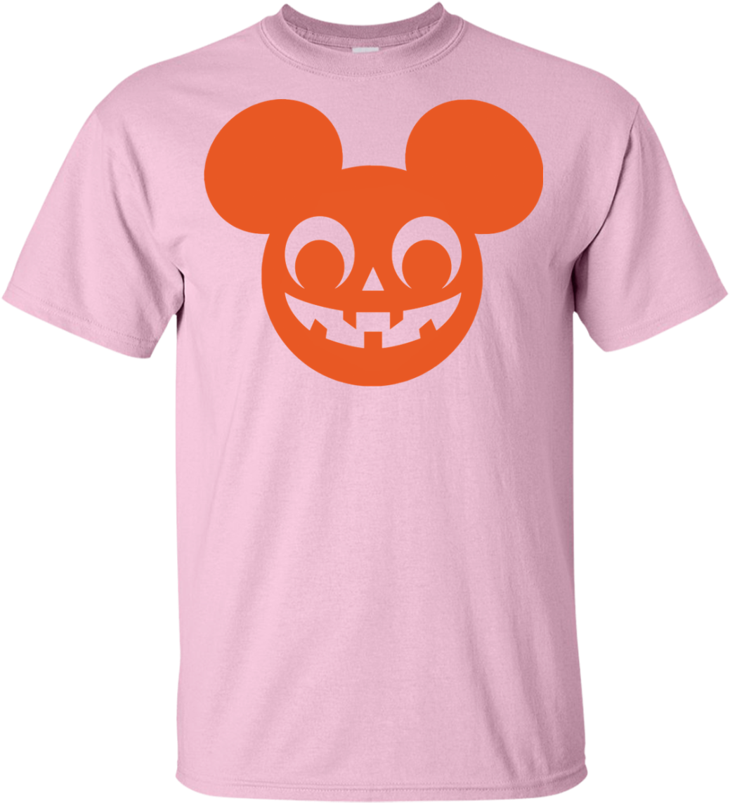 Funny Halloween Mickey Pumpkin Jack O Lantern T-shirt - Lash-o-holic - Eyelashes - Make Up - Beauty T Shirt (1155x1155), Png Download