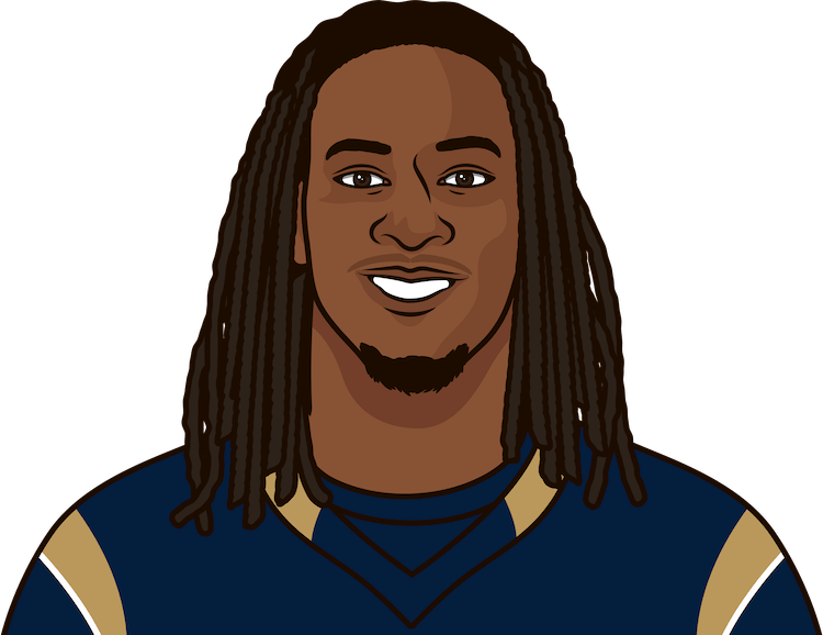 Todd Gurley - Los Angeles Rams (750x578), Png Download