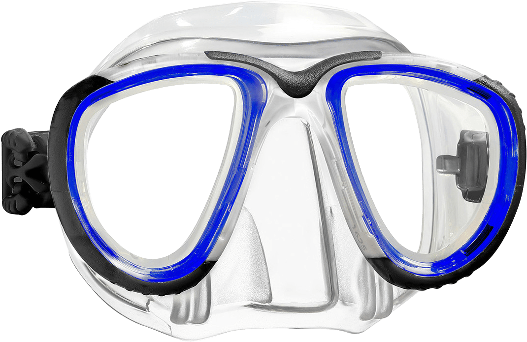 B1f4e9397eb3 - Mares Tana Dive Mask - Light Blue/white (1300x1300), Png Download