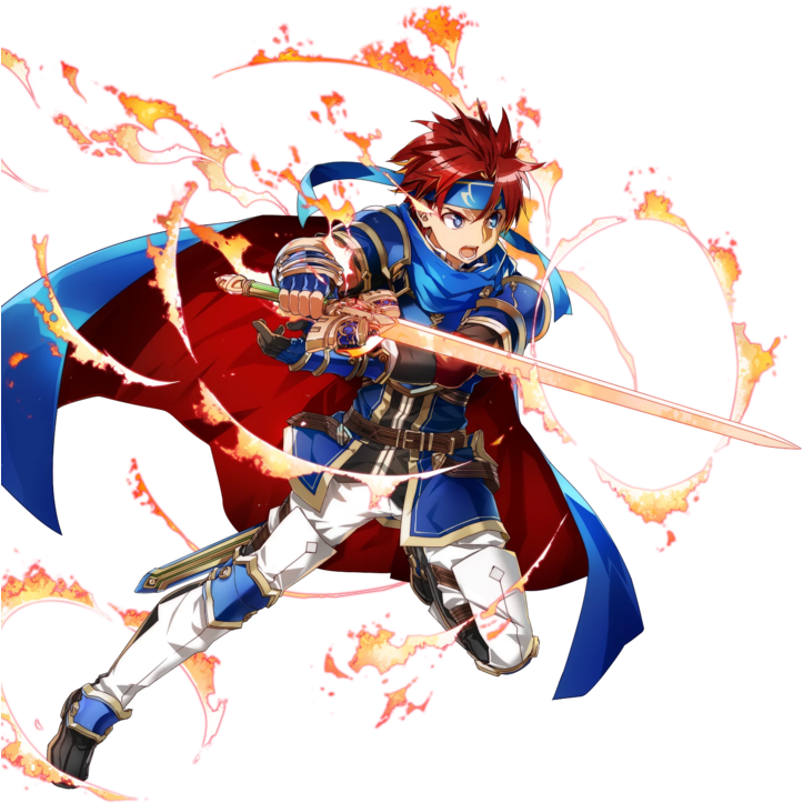 User Image - Fire Emblem Heroes Roy Art (728x830), Png Download