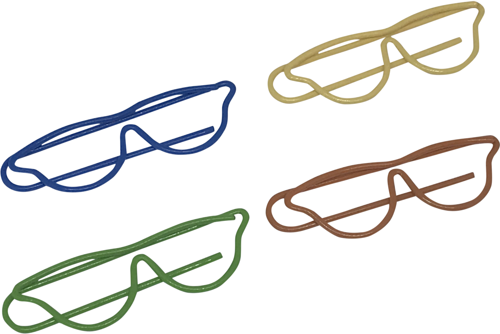Royalty Free Clip Glasses Guardrail - Paper Clip (1024x1024), Png Download