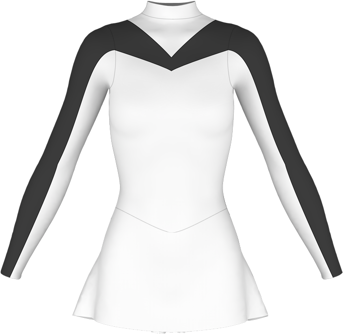 Skate Dress Pattern, Skating Dress Pattern, Ice Skating (1080x1080), Png Download