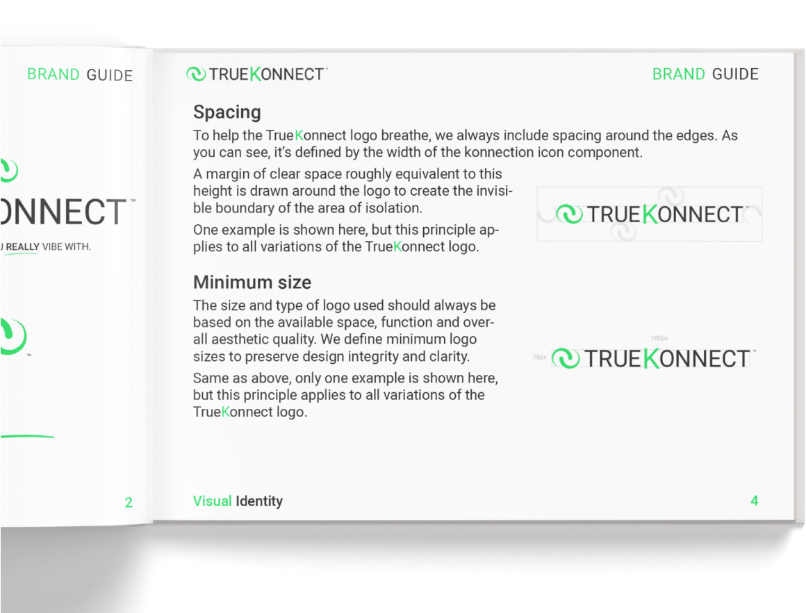 Horizontal Book Mockup With Truekonnect Brand Style - Book (1200x913), Png Download
