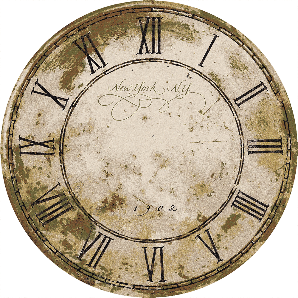 Novelty Rugs - Clock Rug (1000x1000), Png Download