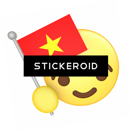 Vietnam Flag Flags - Crying (563x564), Png Download