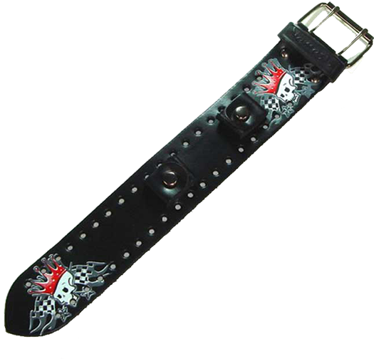 Nemesis Watch Racing King Skull Red Cksr - Truck Shock (600x600), Png Download