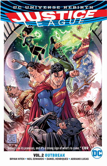 Outbreak Vol - Justice League Rebirth Vol 2 (600x600), Png Download