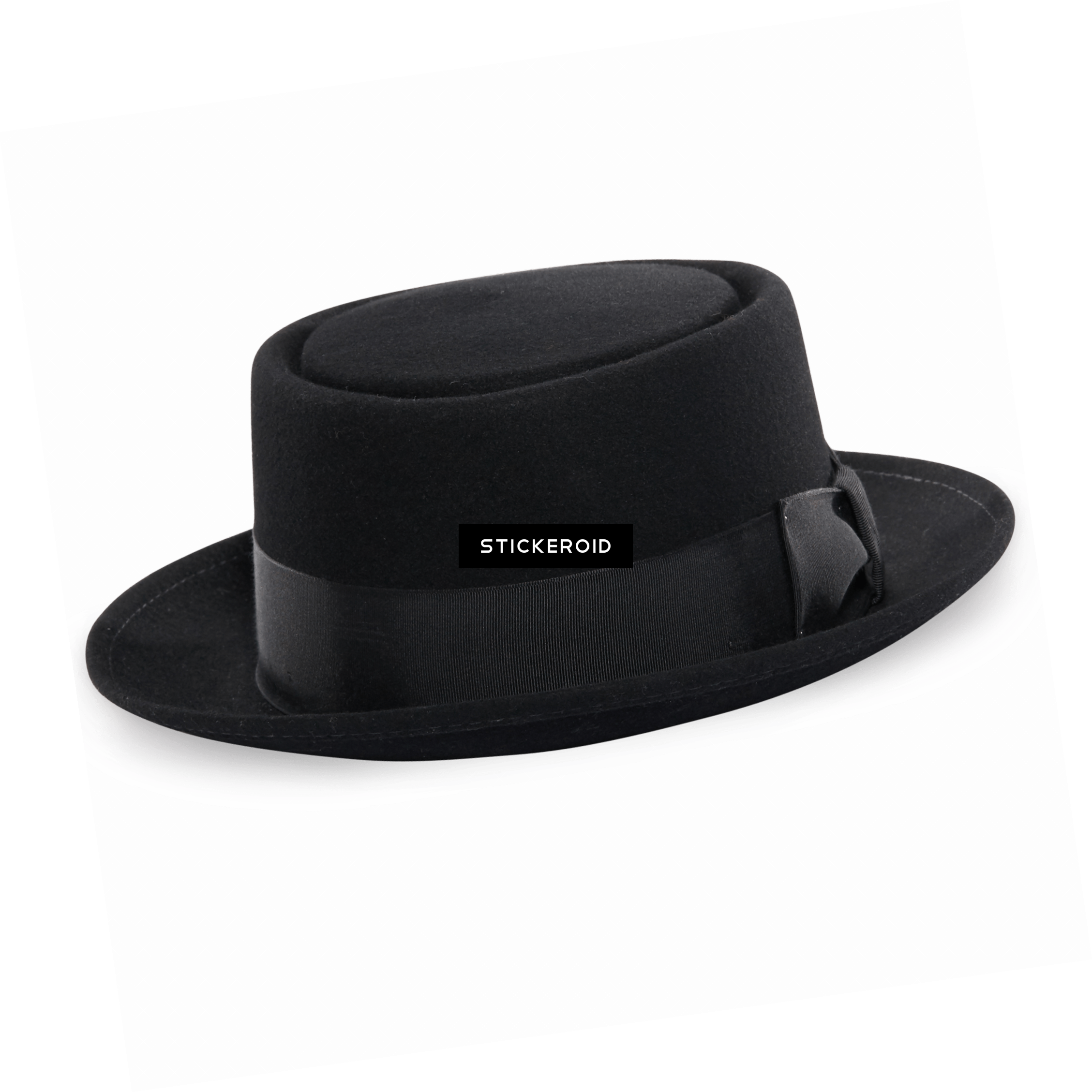 Victorian Black Hat (2257x2258), Png Download