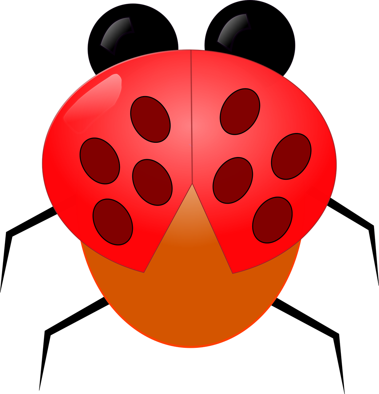 Insect,insect Anime,nature, (1232x1280), Png Download