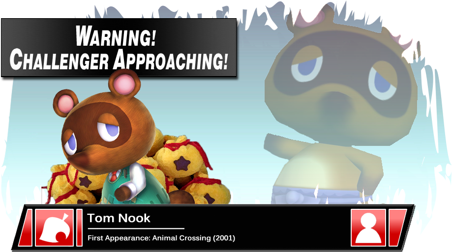 Tom Nook - Tom Nook For Smash (946x541), Png Download