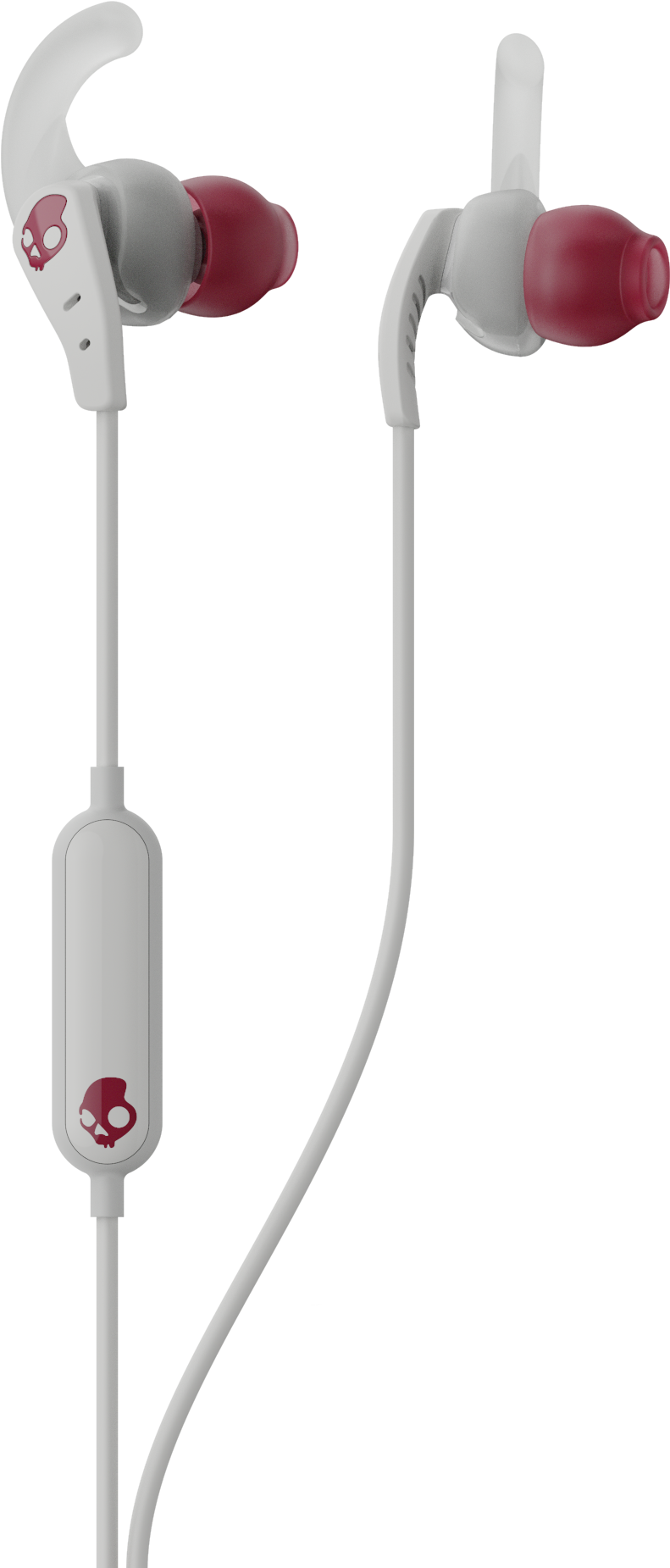 Skullcandy Set Vice/grey/crimson Earphones W/mic - Skullcandy Set In-ear Headphones (2000x2000), Png Download