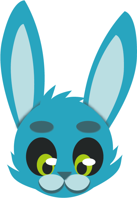Whiskers Easter Bunny Domestic Rabbit Hare Cat Mammal - Hare (460x686), Png Download