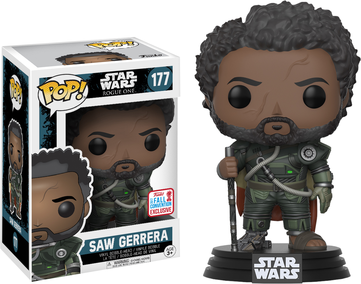Saw Gerrera Funko Pop (1157x911), Png Download