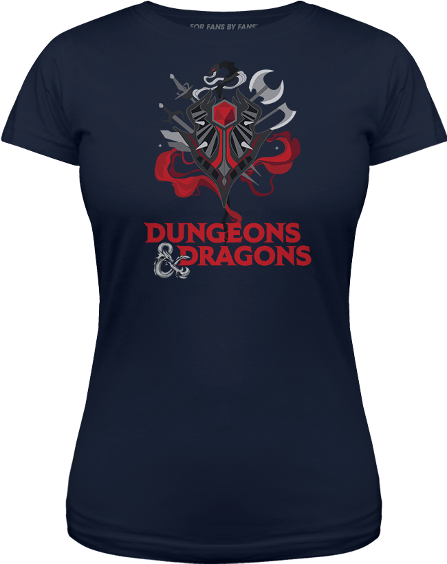 Dungeons And & Dragons D&d Dragon Logo Metal (1000x1000), Png Download