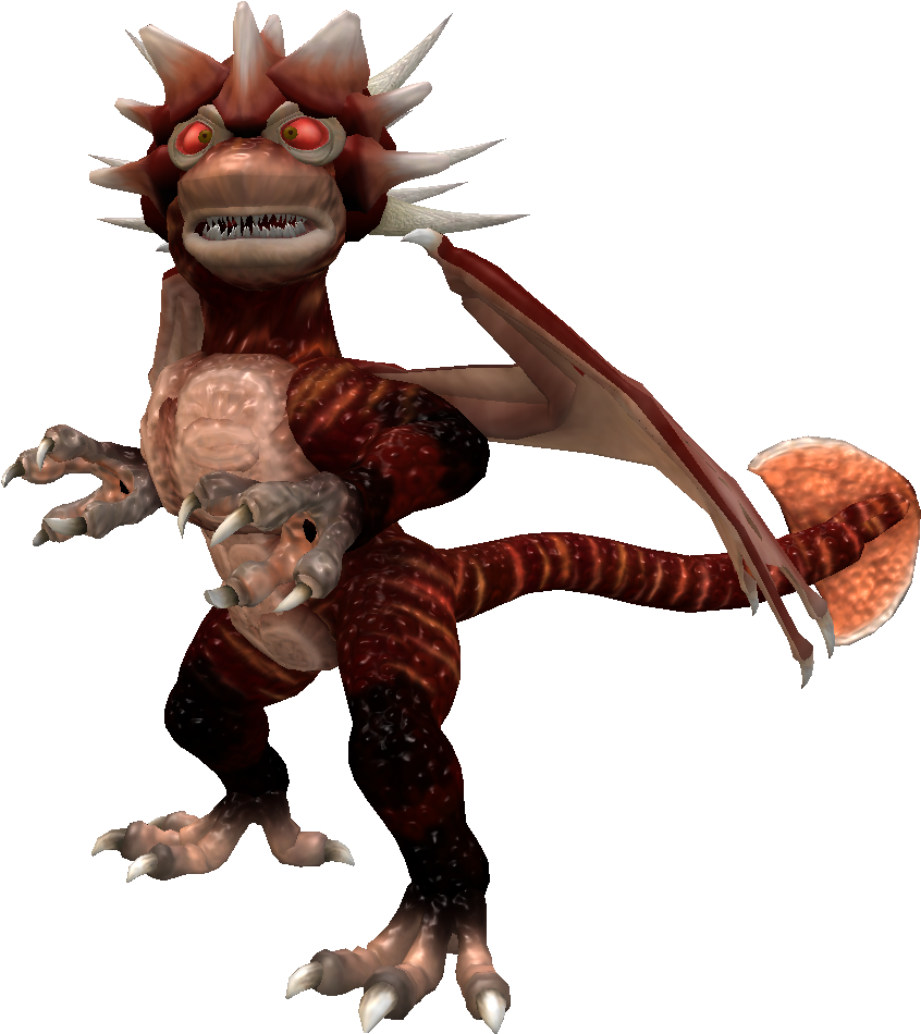 Devil Drake - Cartoon (869x973), Png Download