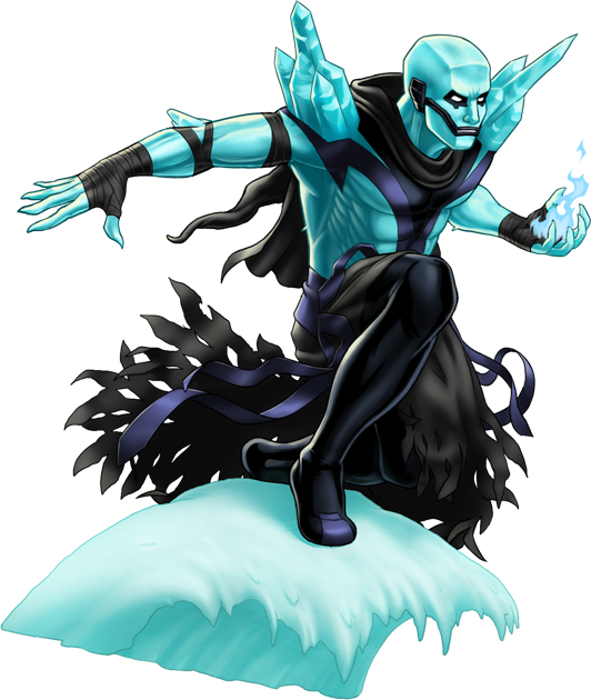 Robert Drake 002 - Marvel Apocalypse Horsemen Iceman (532x630), Png Download