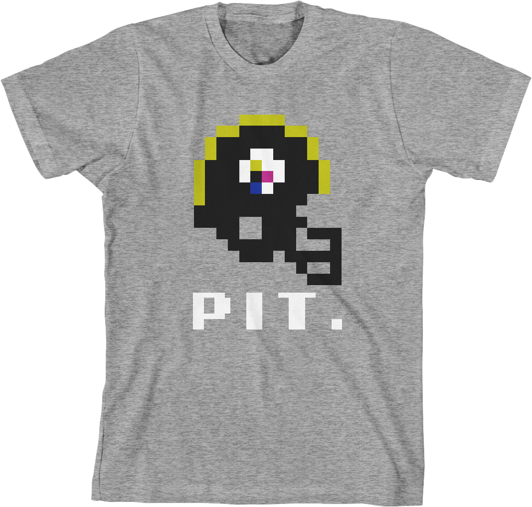 Steelers Tecmo Super Bowl Helmet Shirt - Phila Shirt (1099x1099), Png Download