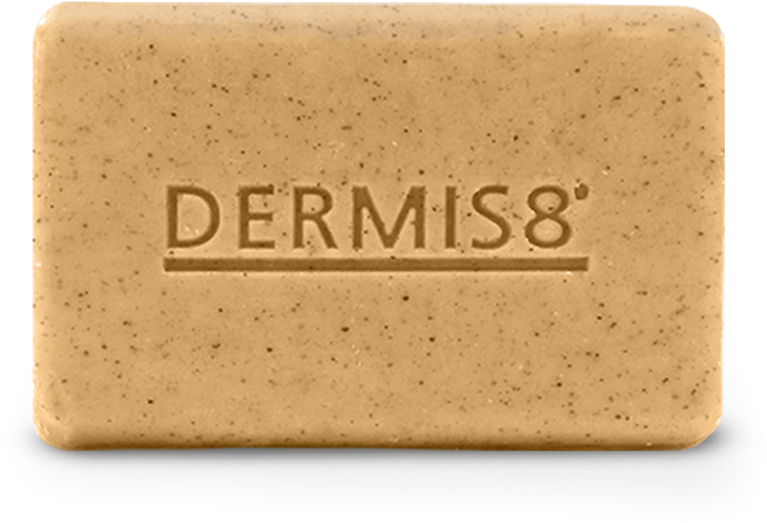 Soap Bar Png - Dermis8 Exfoliating Brightening Soap 210ml (125gr) (1200x1200), Png Download