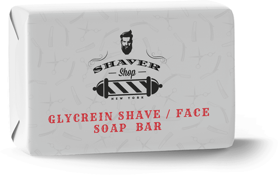 Shaver Glycrein Shave Soap Bar-compressor (1000x1000), Png Download