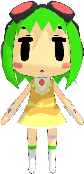 Gumi Model (480x640), Png Download