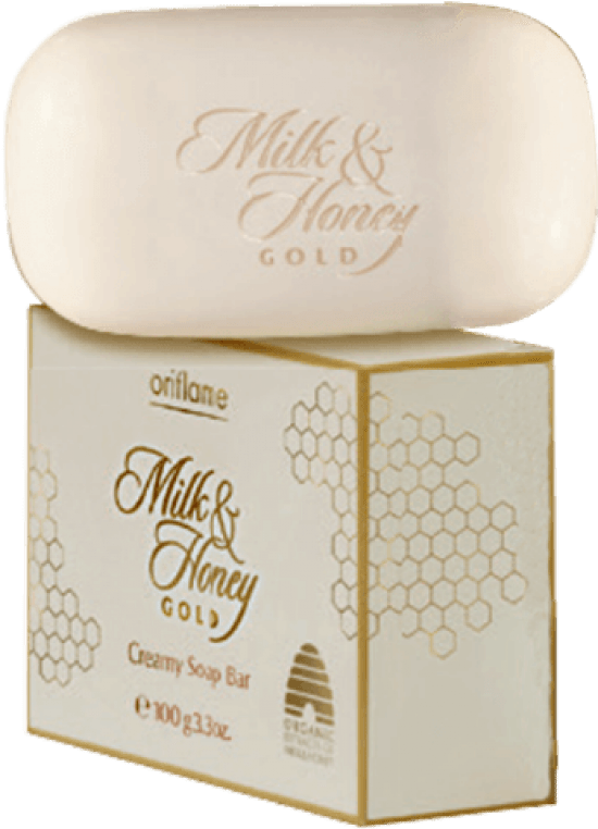 Milk And Honey Gold Creamy Soap Bar Set Of 3 (850x850), Png Download