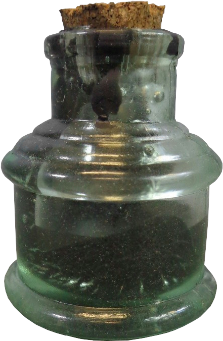 François Villon's Inkwell - Ink Well Png (679x800), Png Download