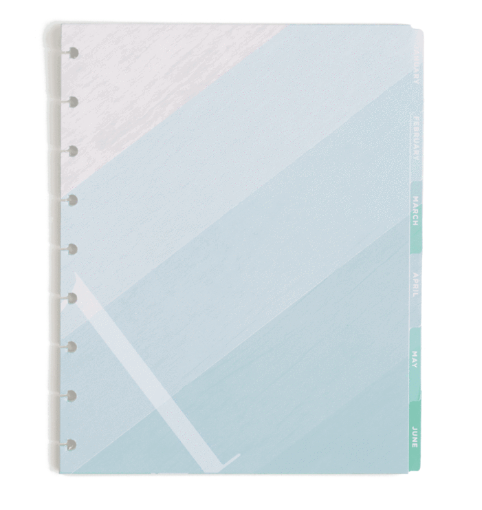 Neutral And Colorful 12 Month Dividers For Inkwell - Sketch Pad (800x800), Png Download