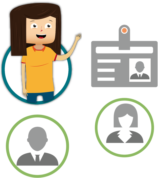 Mis Deberes Y Derechos Como Aprendi - Transparent Id Card Png (706x770), Png Download