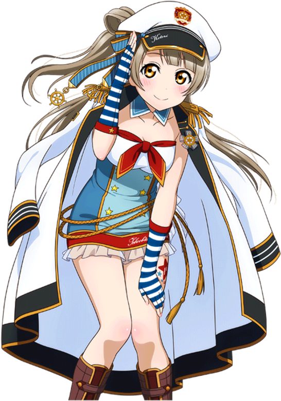 كوتوري Kotori Lovelive Freetoedit - Marine Love Live Set (1024x1024), Png Download