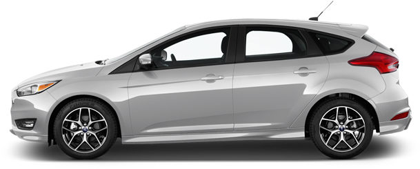 Ford Focus Se - 2017 Ford Focus Hatchback Silver (640x480), Png Download
