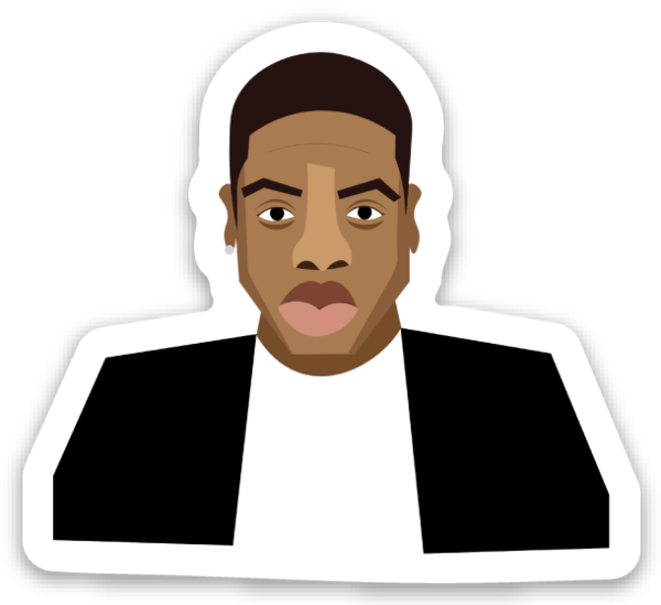 Jay Z - Jay-z (600x549), Png Download
