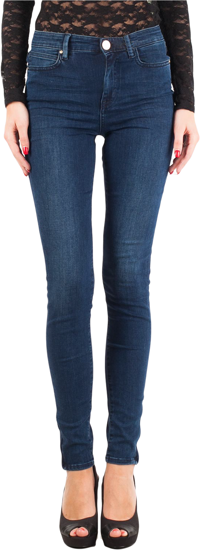 Jeans W53a17-1 - Guess - Jeans (1200x1820), Png Download