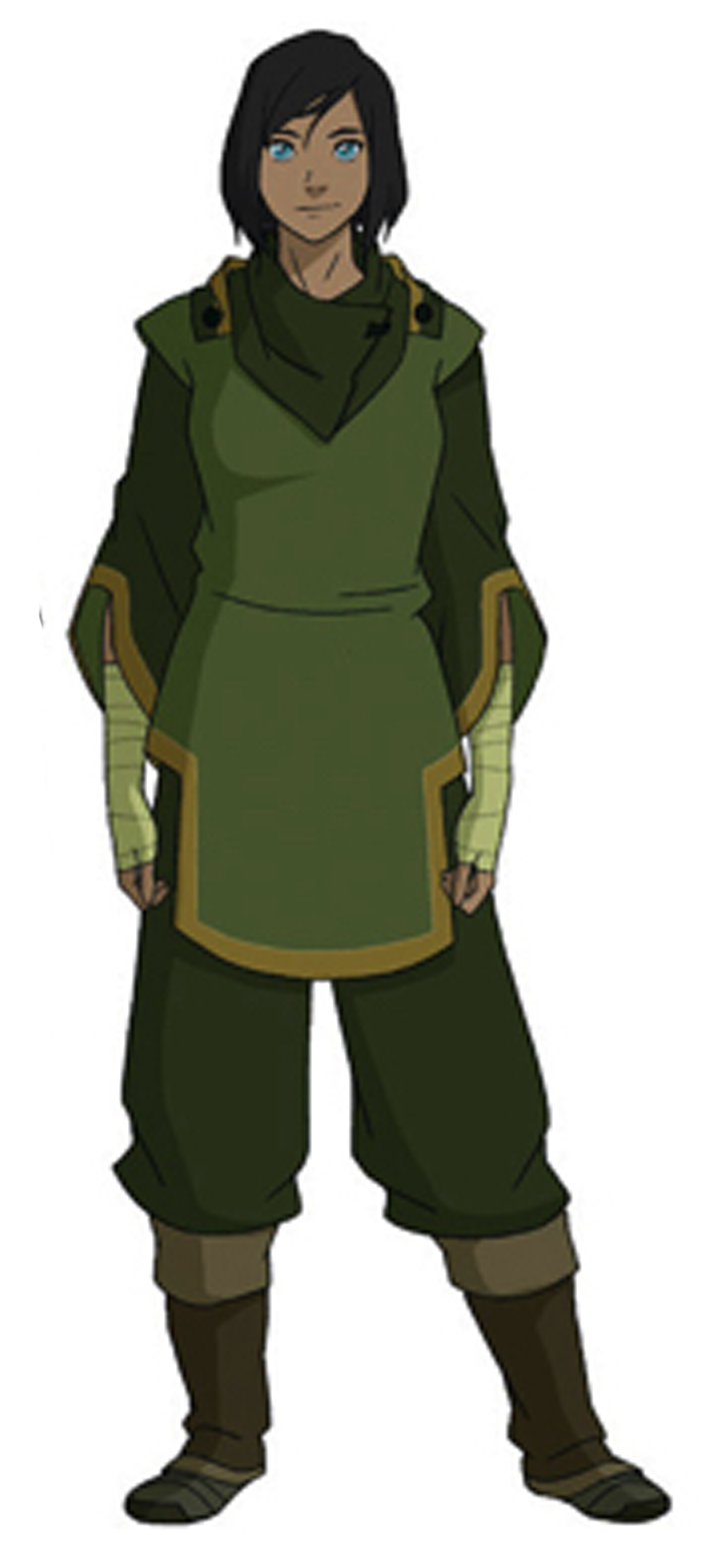 Traje Da Terra - Korra Season Avatar Spirit Concept Art (1140x1568), Png Download