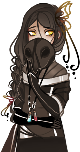 Shsl Faith Healer Momoko Miyamoto By Pekobukis-d8fib4n - Art (600x518), Png Download