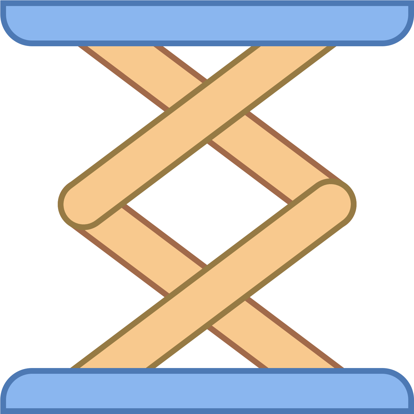 Scissor Lift Icon - Elevator (1600x1600), Png Download