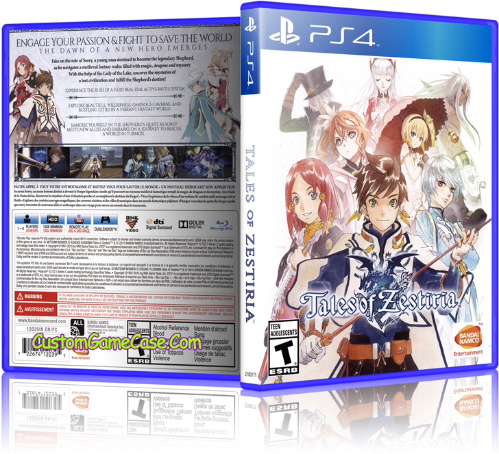 Tales Of Zestiria - Bandai Used Tales Of Zestiria (ps4) - Pre-owned (800x685), Png Download