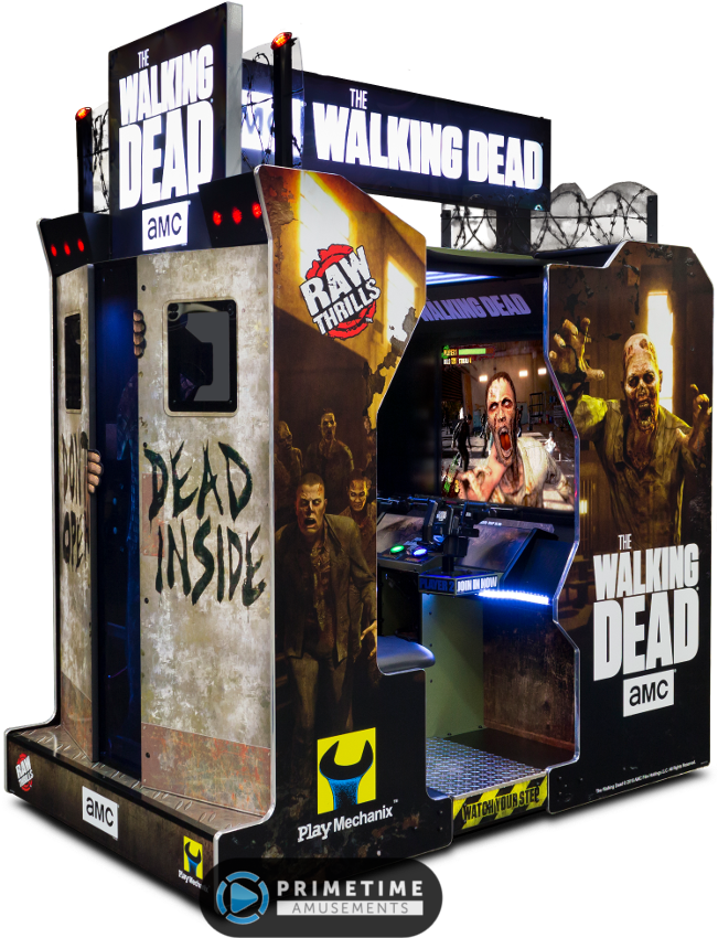 The Walking Dead Arcade Machine By Play Mechanix & - Walking Dead Arcade Machine (1000x1000), Png Download