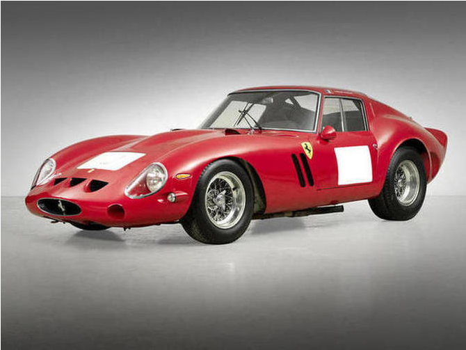 Bonhams Will Be Offering This 1962 Ferrari 250 Gto - Ferrari 250 Gto (1398x502), Png Download