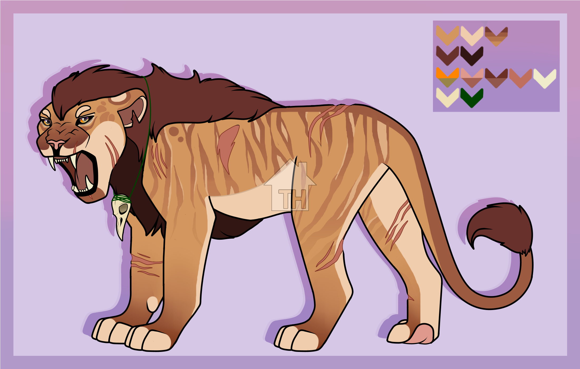 Masai Lion (2300x1500), Png Download