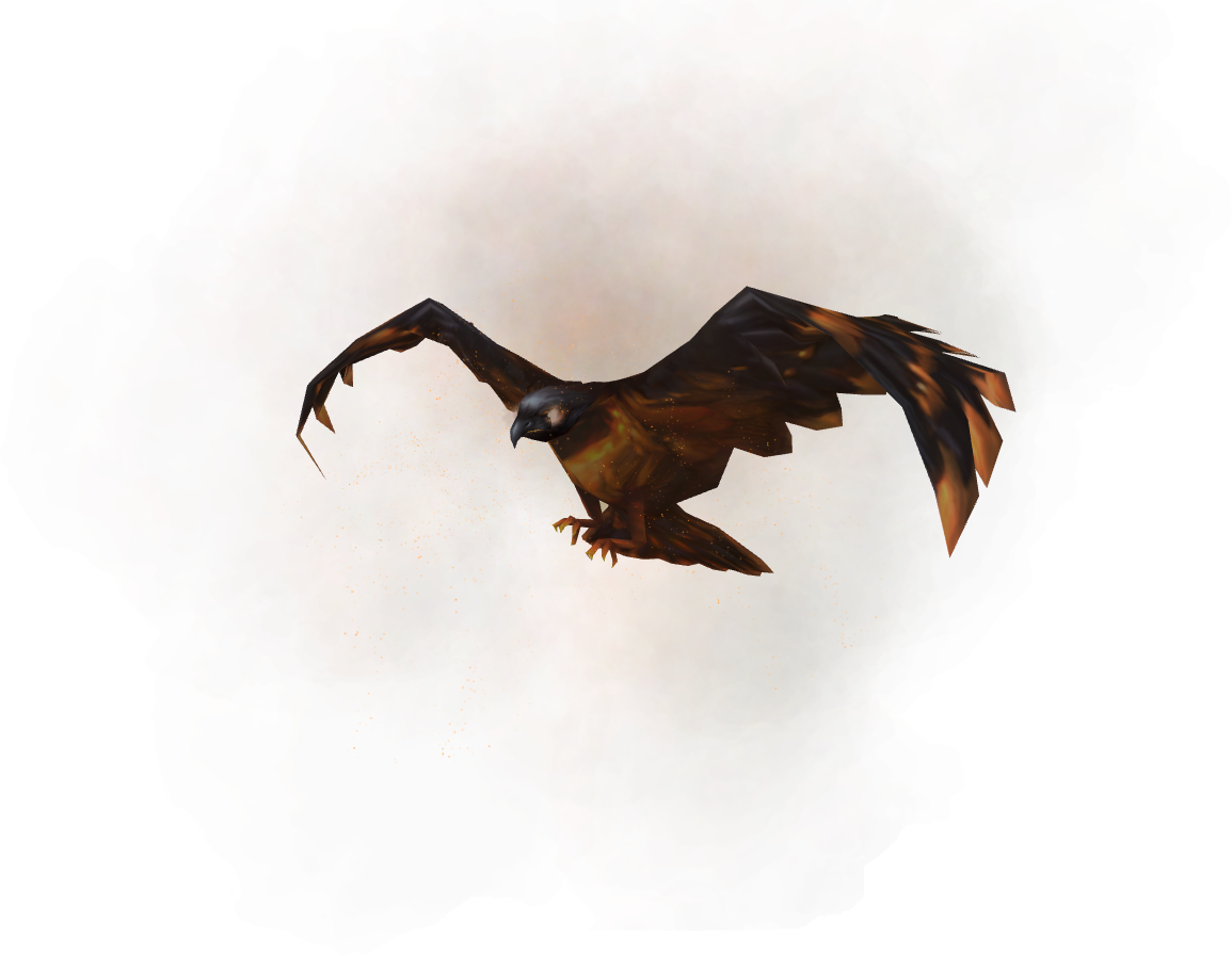 Lava Hawk - Runescape Lava Hawk Pet (1155x897), Png Download