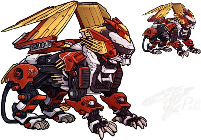 Overlay Zero Liger Pheonix - Illustration (700x500), Png Download