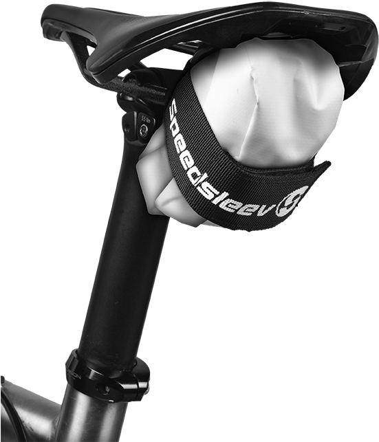 Speedsleev Ranger White Compression Saddle Pack - Bicycle Blog (576x685), Png Download