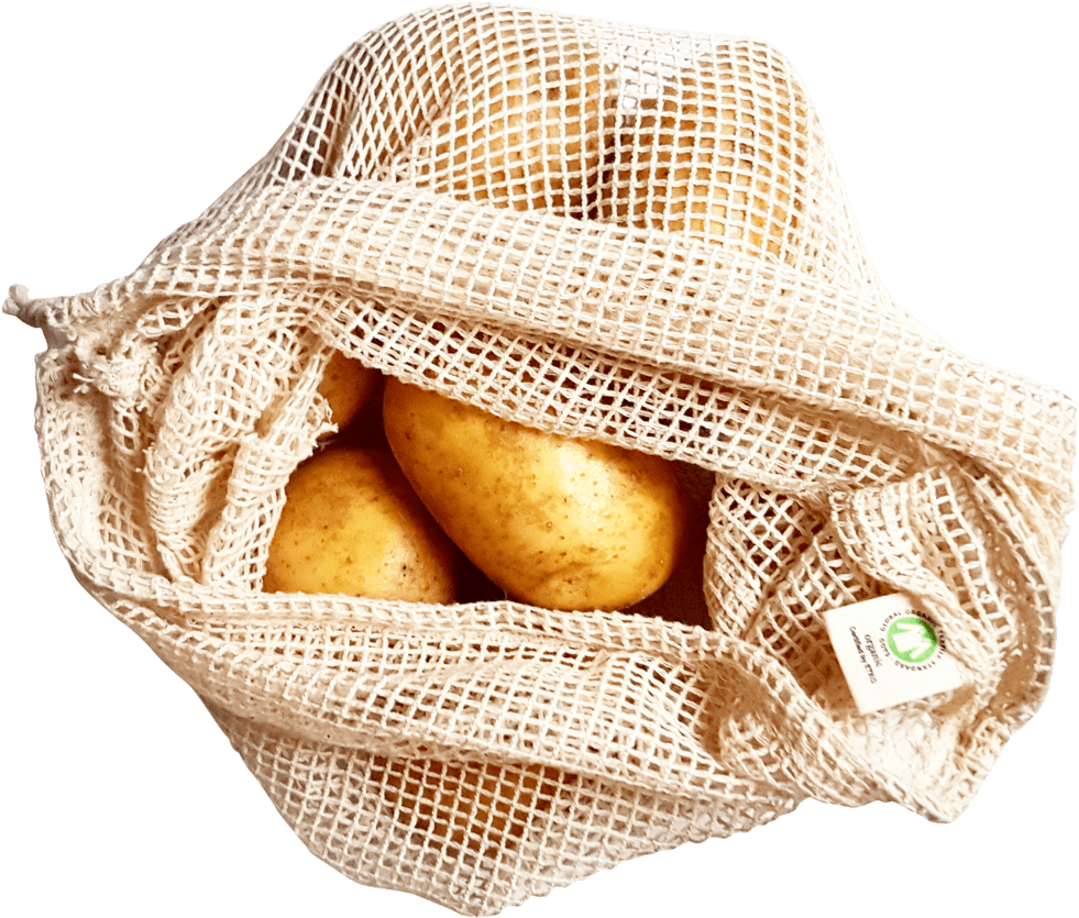 Reusable Cotton Bags - Bag (1024x1063), Png Download