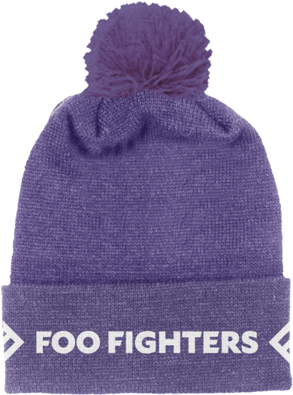 Purple Foldover Beanie (700x700), Png Download